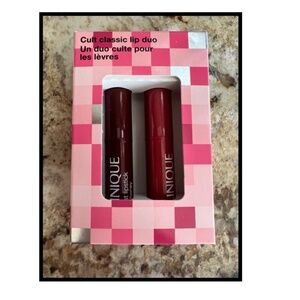 CLINQUE CULT CLASSIC LIP DUO new in box